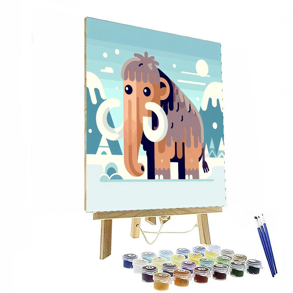 Ice Age Adventure Quest Painting Number Kit