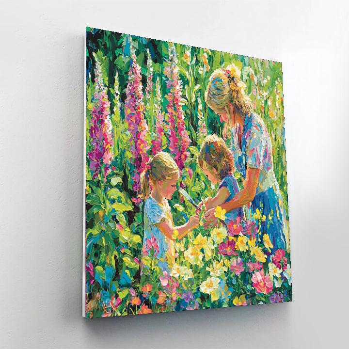 Blossoming Together Paint By Numbers