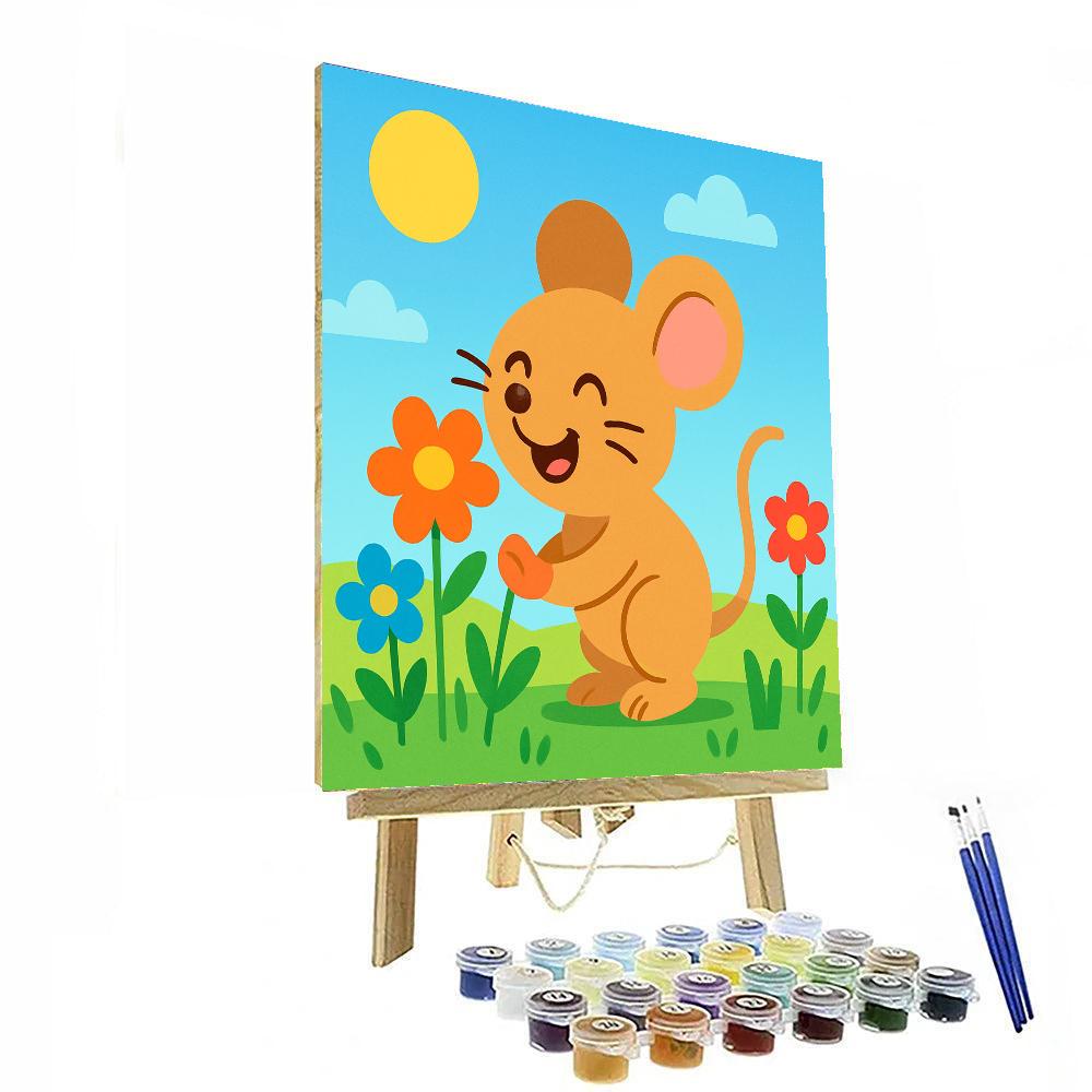 Curious Mouse Paint By Numbers Kits