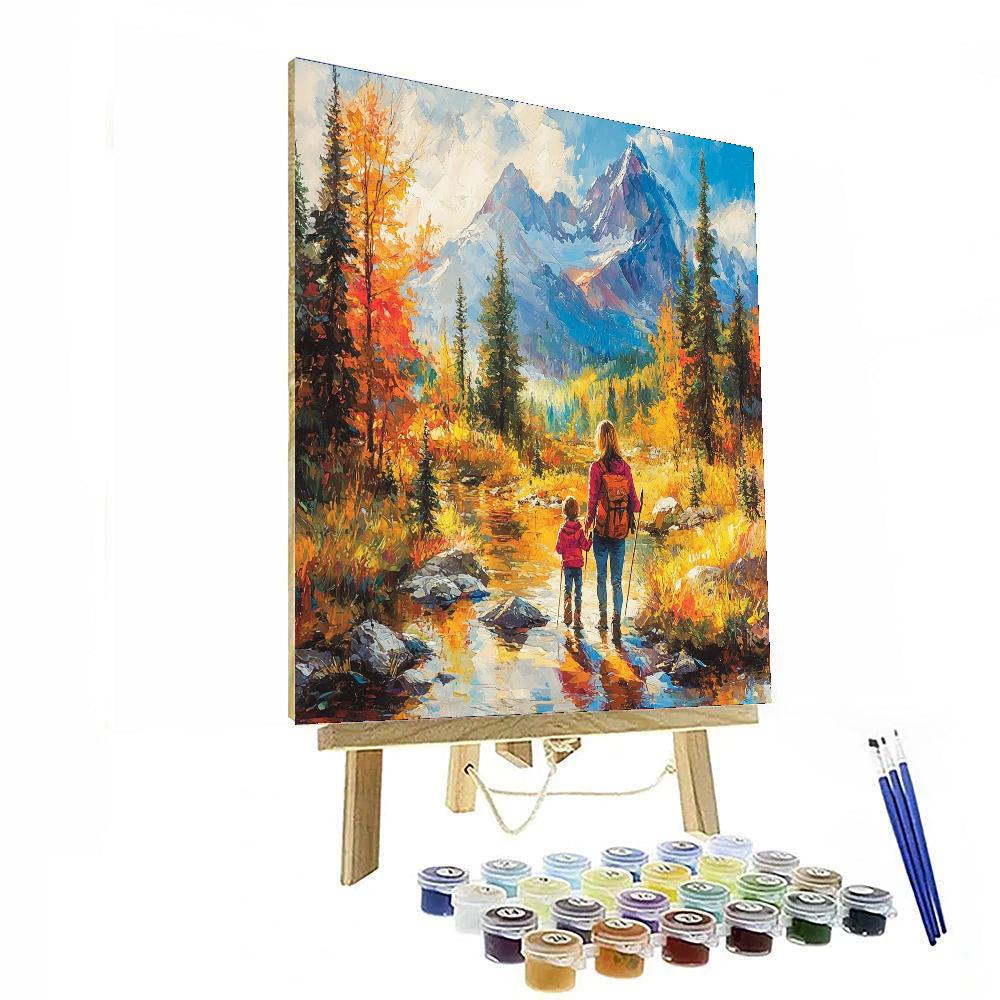 Mother And Me Adventure Paint By Numbers