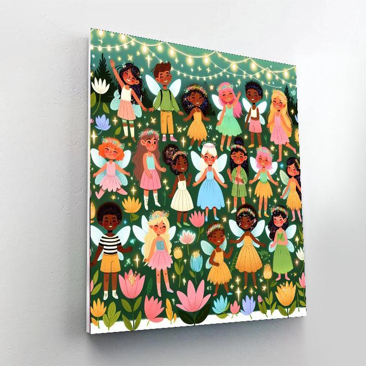 Whimsical Fairy Party Numbered Painting Kits