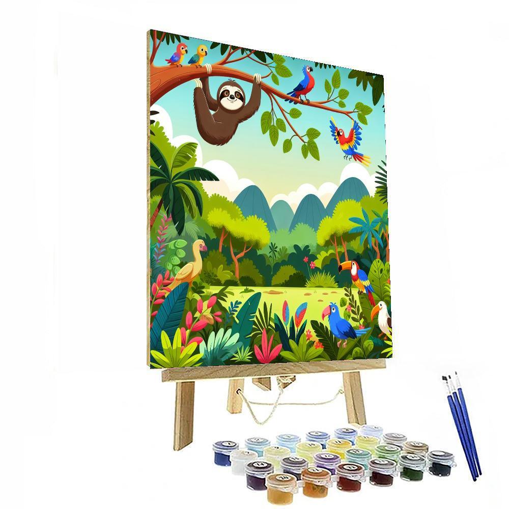 Rainforest Rescue Rangers Paint By Color