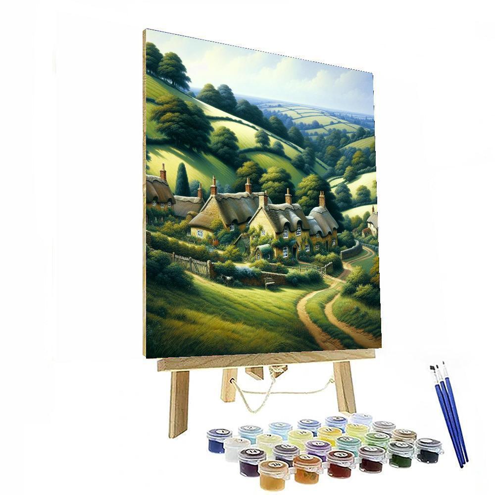 Classic English Countryside Paint By Numbers Kits