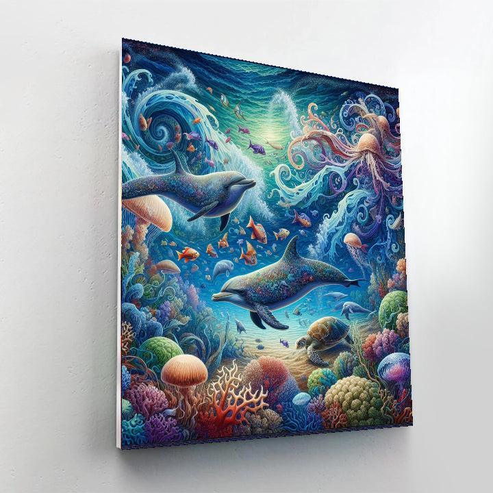 Undersea Dreams Enchantment Paint By Color