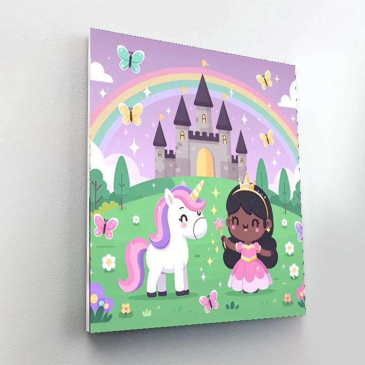 Fairytale Fantasy Land Paint By Color
