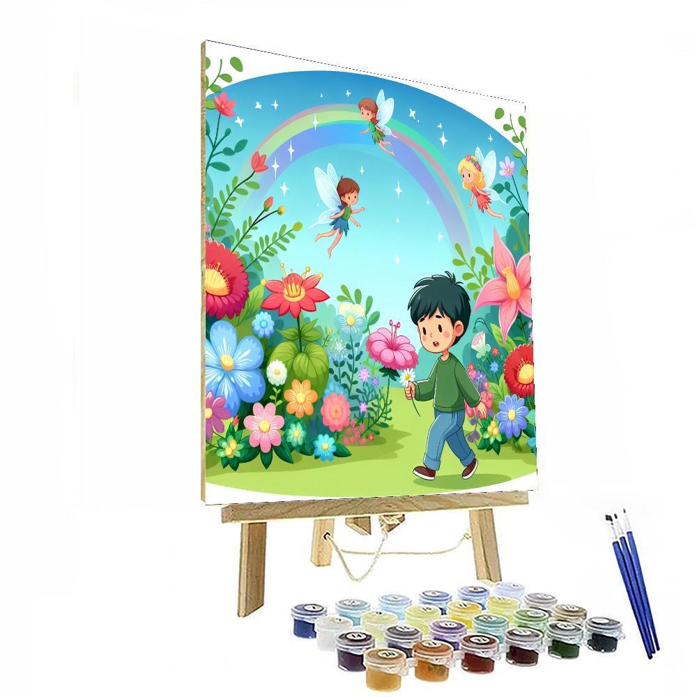 Enchanted Garden Mystery Paint By Number