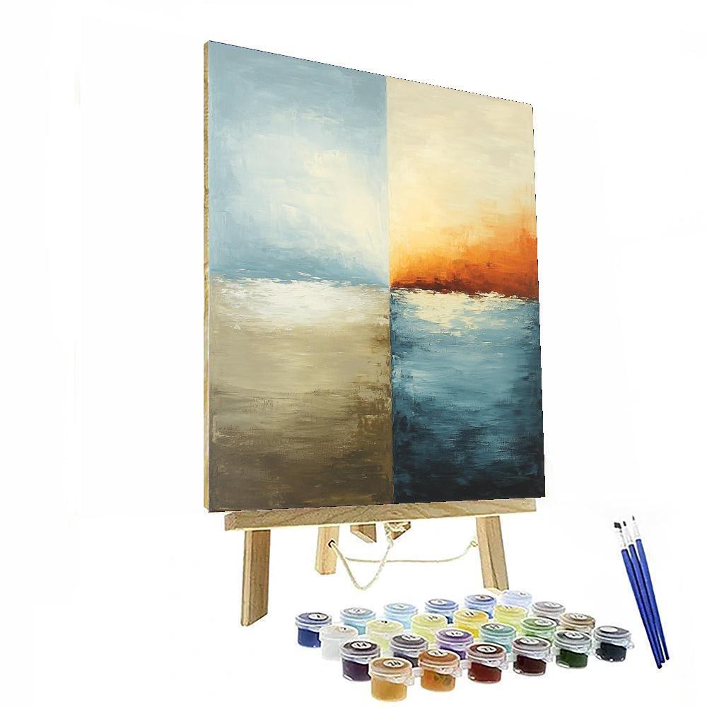Leonardo Da Vinci Inspired Elements In Balance  Paint By Numbers Art