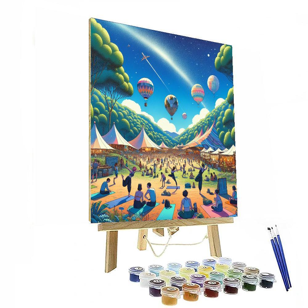 Rothbury Festival - Usa Paint By Numbers Art