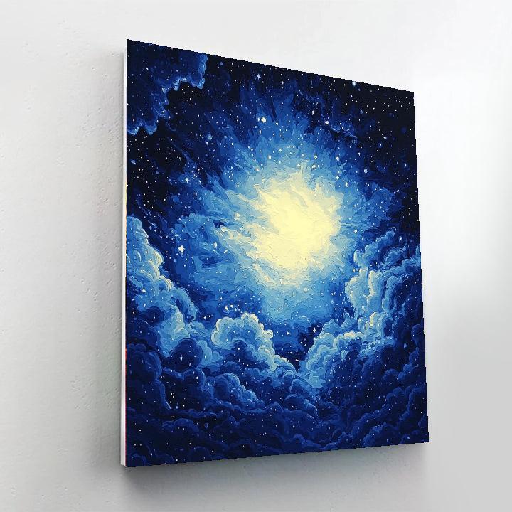 Caravaggio Inspired Celestial Balance  Painting Number Kit