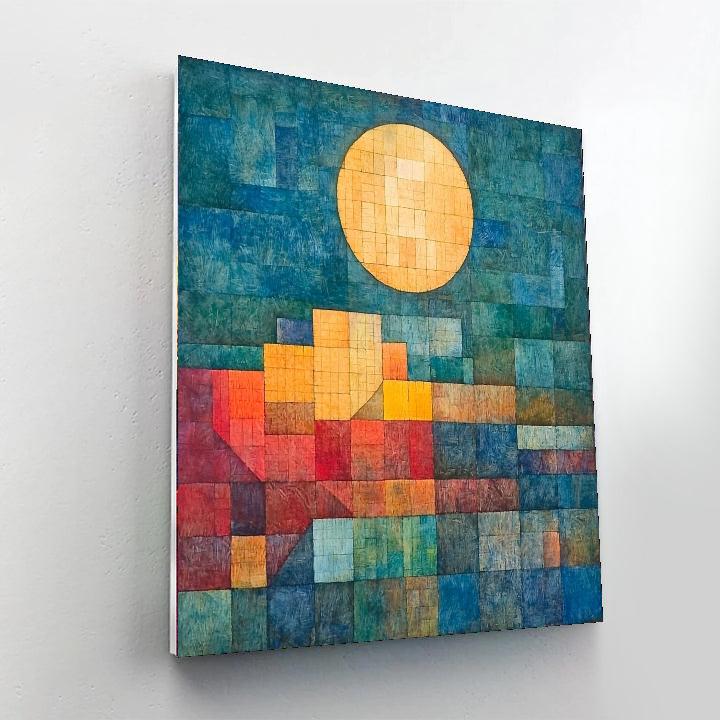 Paul Klee Inspired Harmony Of Emotions  Painting Number Kit