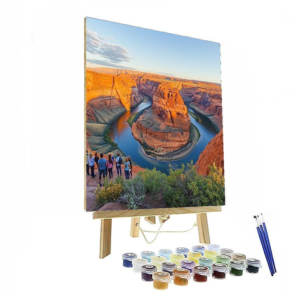Horseshoe Bend Painting Number Kit