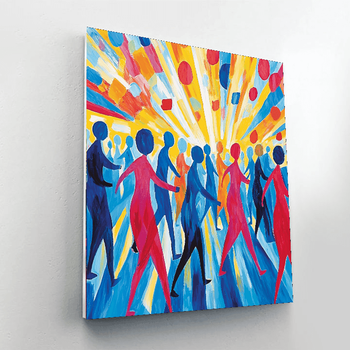 Henri Matisse Inspired Harmony In Motion  Paint By Numbers