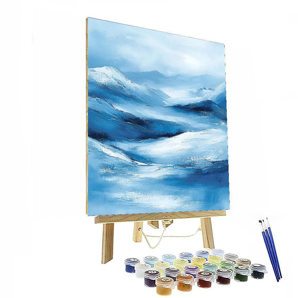 Paul Cézanne Inspired Impressions Of Winter  Paint By Numbers Kits