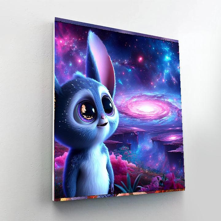 Stitch's Galaxy Adventure Numbered Painting Kits
