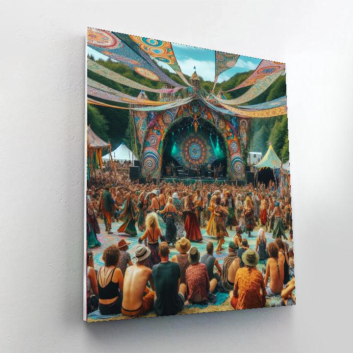 Psy-fi Festival Paint By Numbers