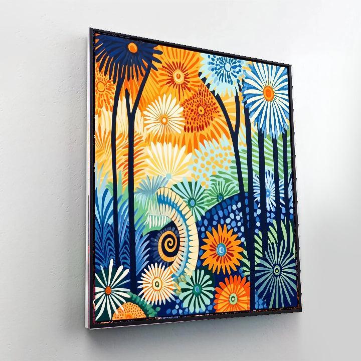 Henri Matisse Inspired Modern Bohemian Chic  Painting By Numbers Kit