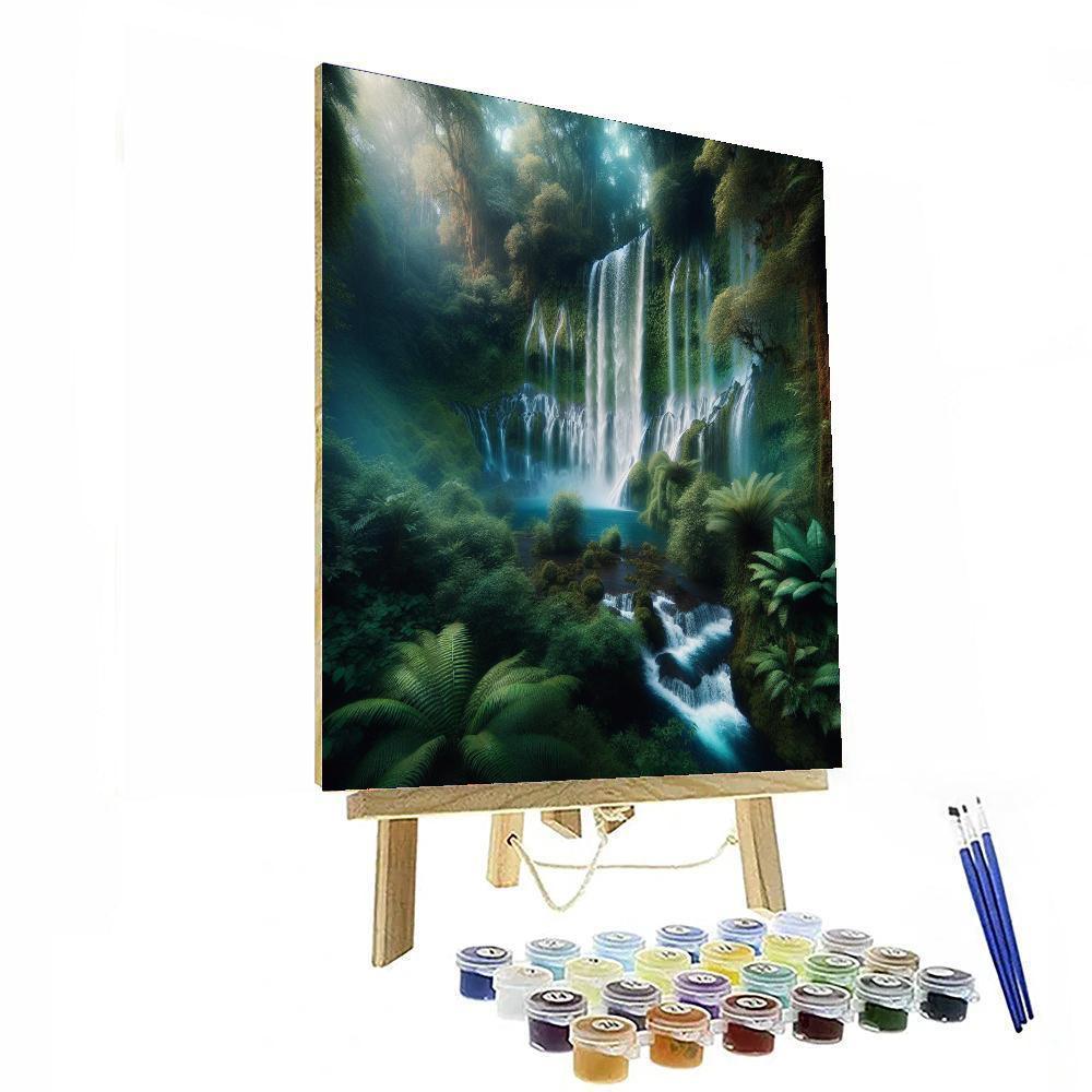 Mystic Enchanted Falls Painting By Numbers Kit
