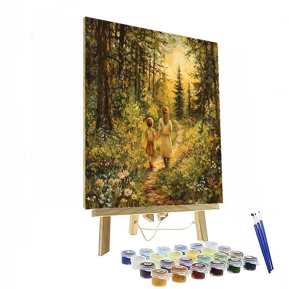 Together On The Trail Numbered Painting Kits