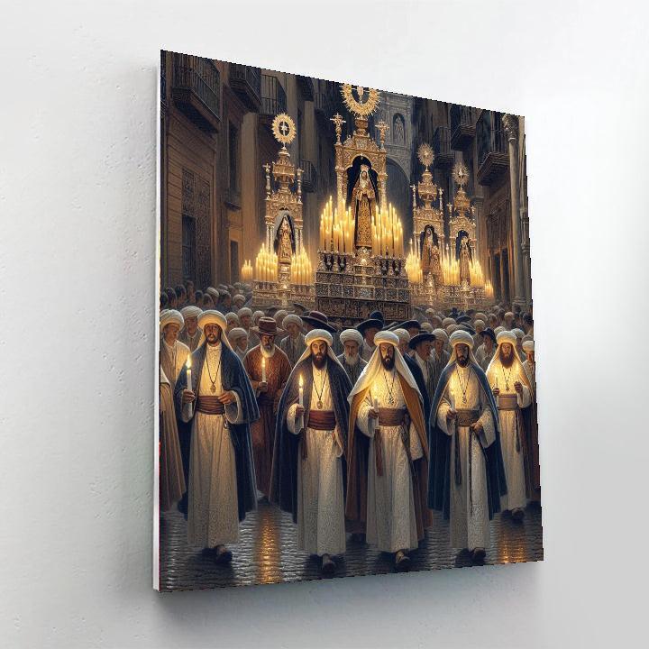 Settimana Santa - Seville Paint By Numbers Art