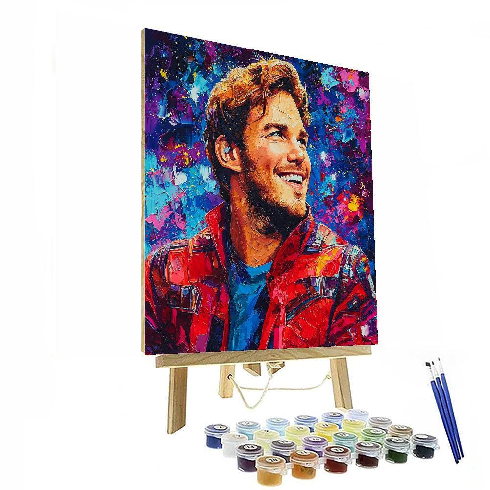 Chris Pratt: The Heart Of Star-lord Paint By Numbers Kits