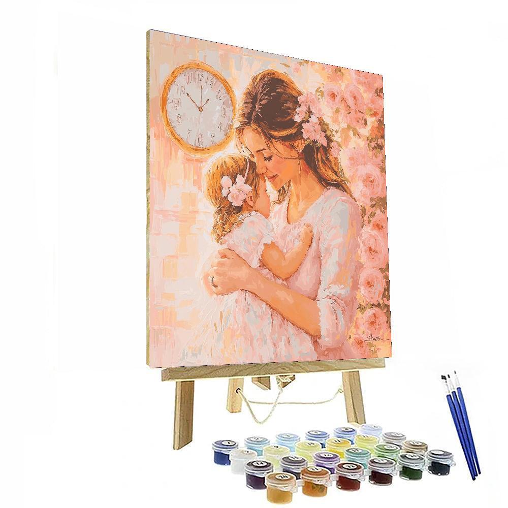 A Mother’s Embrace Paint By Color