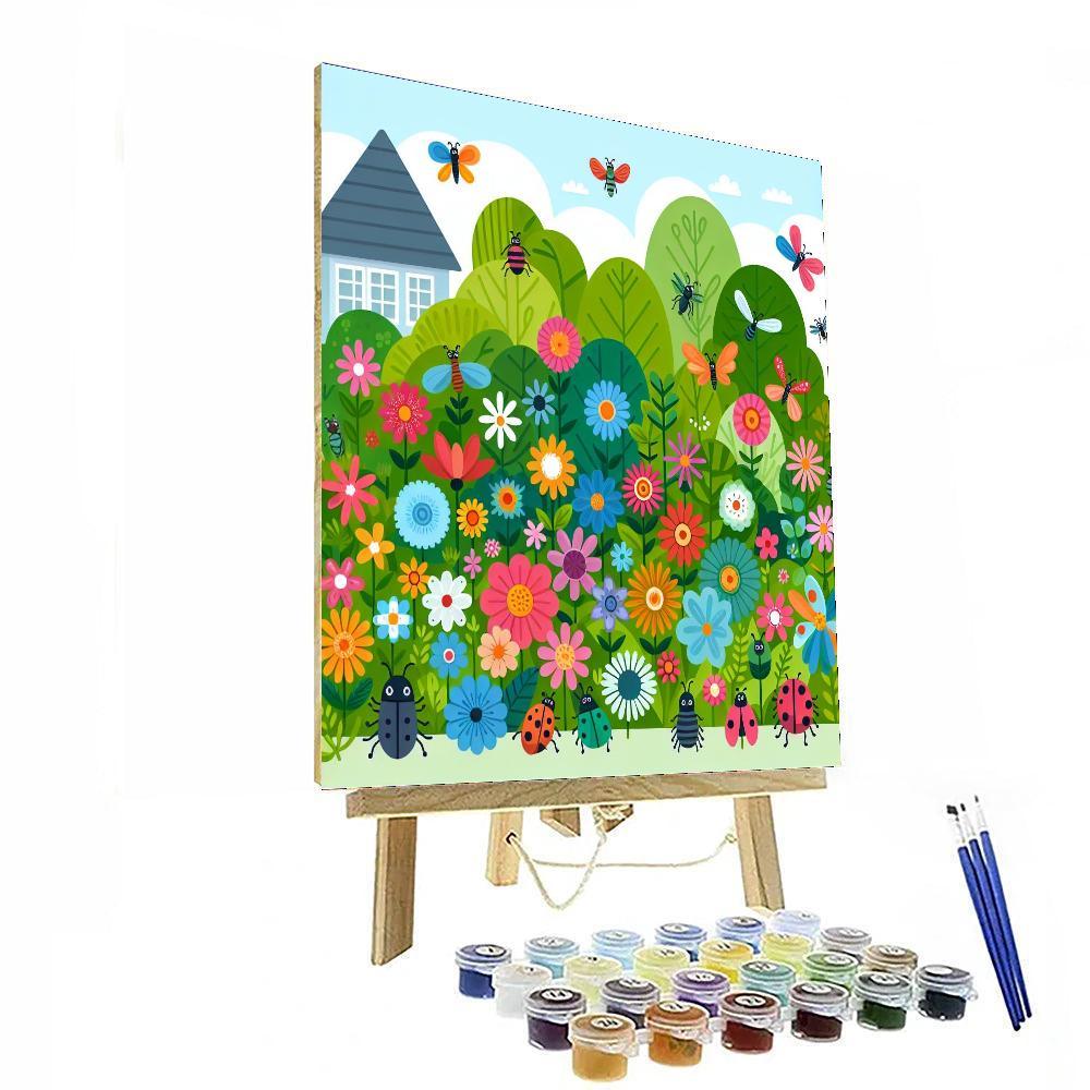 Garden Adventures Painting By Numbers Kit