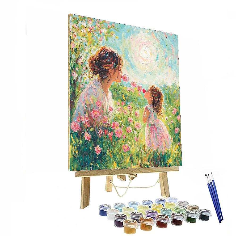 Kisses In The Breeze Paint By Numbers Kits