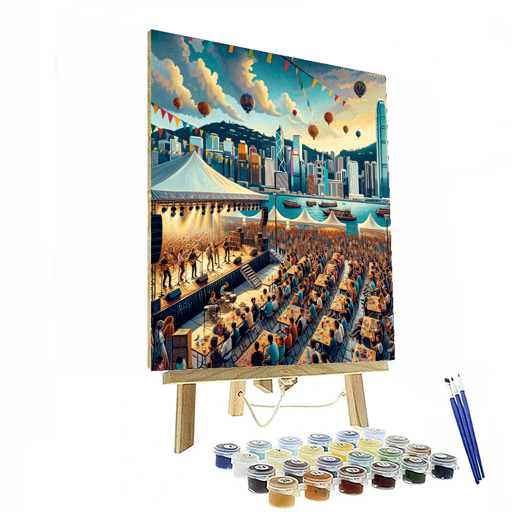 The Hong Kong Arts Festival Painting By Numbers Kit