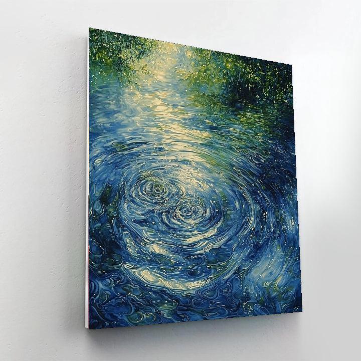 Caravaggio Inspired Ripples Of Change  Numbered Painting Kits