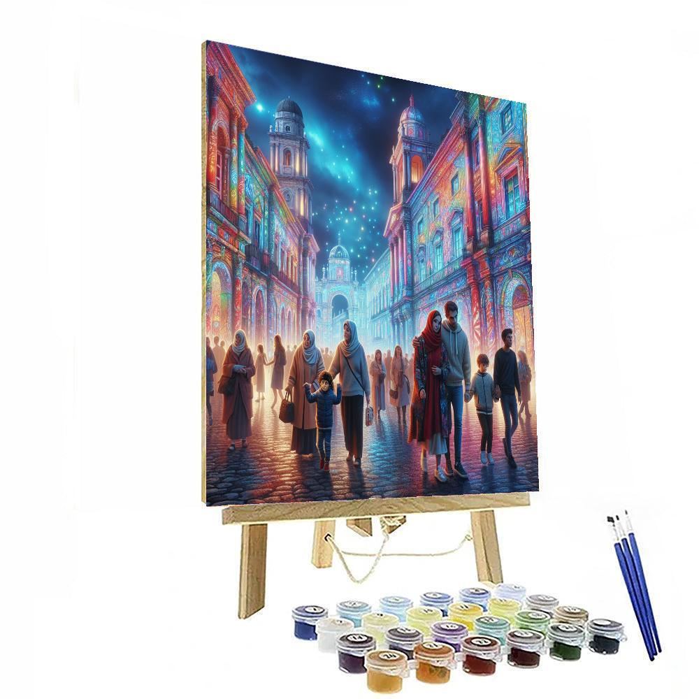 Durham Lumiere Festival - Uk Paint By Number