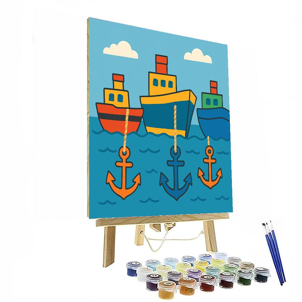 Nautical Knots Paint By Numbers Kits