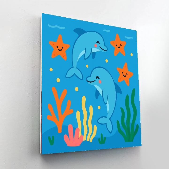 Sea Creature Fun Paint By Color