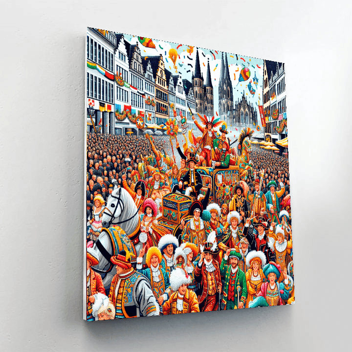 Cologne Carnival - Germany Number Painting