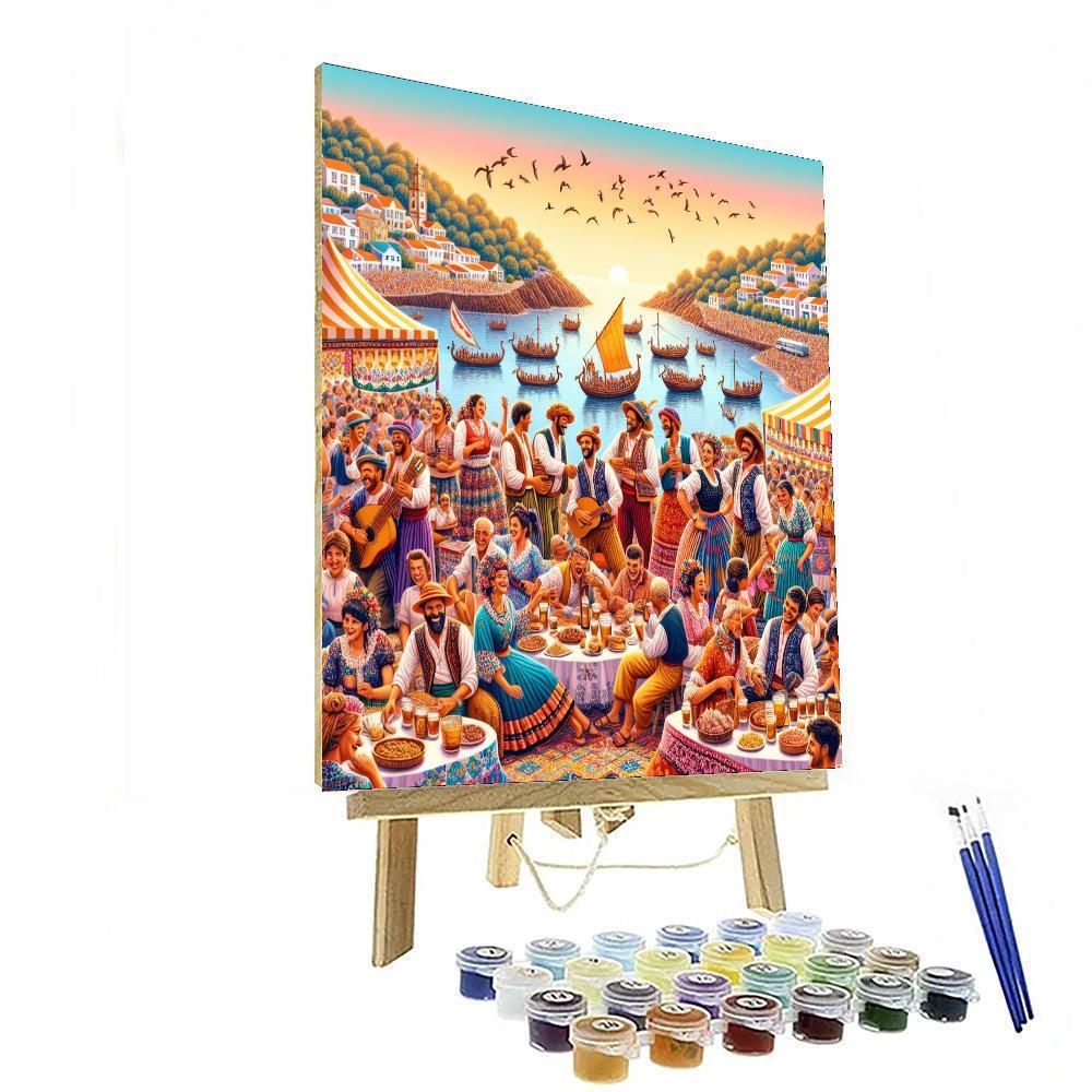 Oga Vez Festival - Portugal Numbered Painting Kits