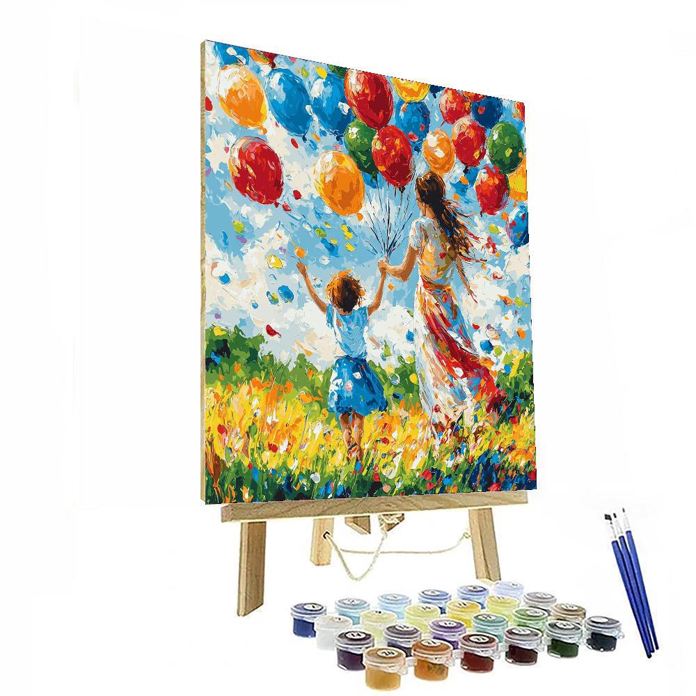 Kaleidoscope Of Love Number Painting