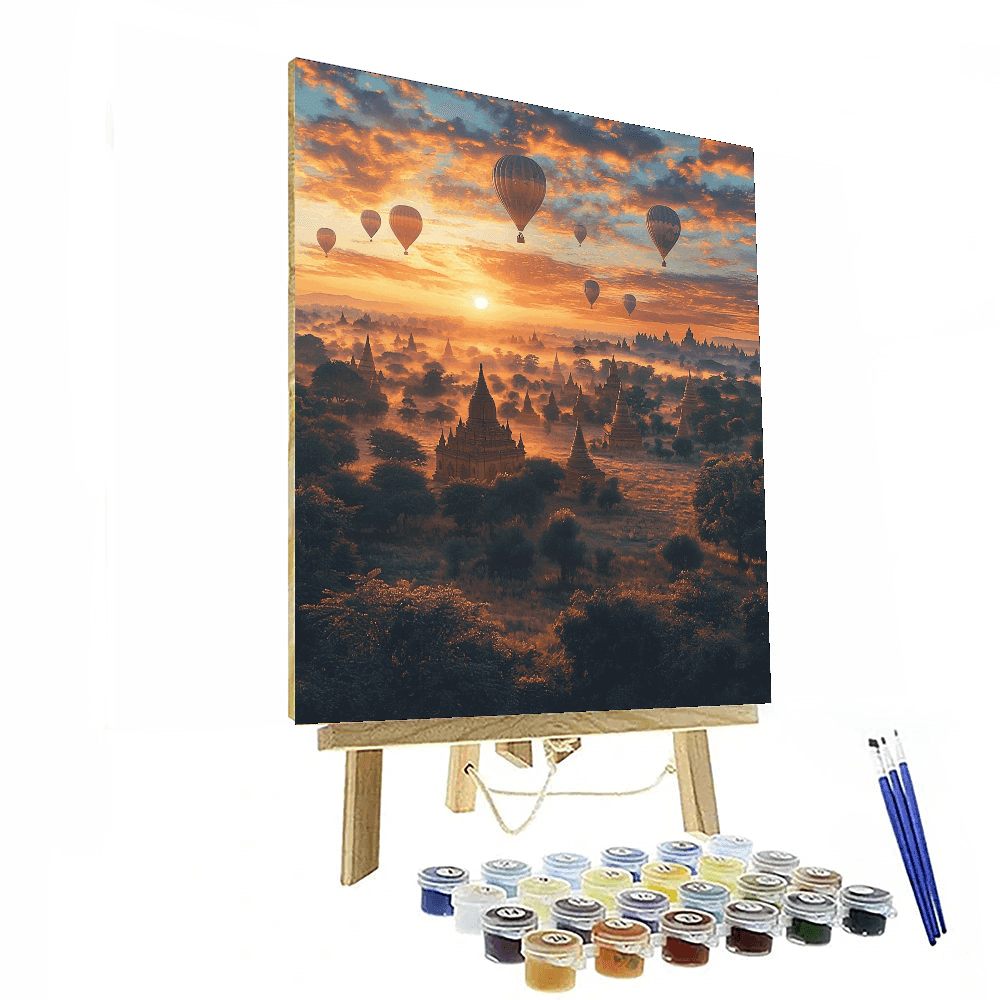 Bagan Temples Numbered Painting Kits
