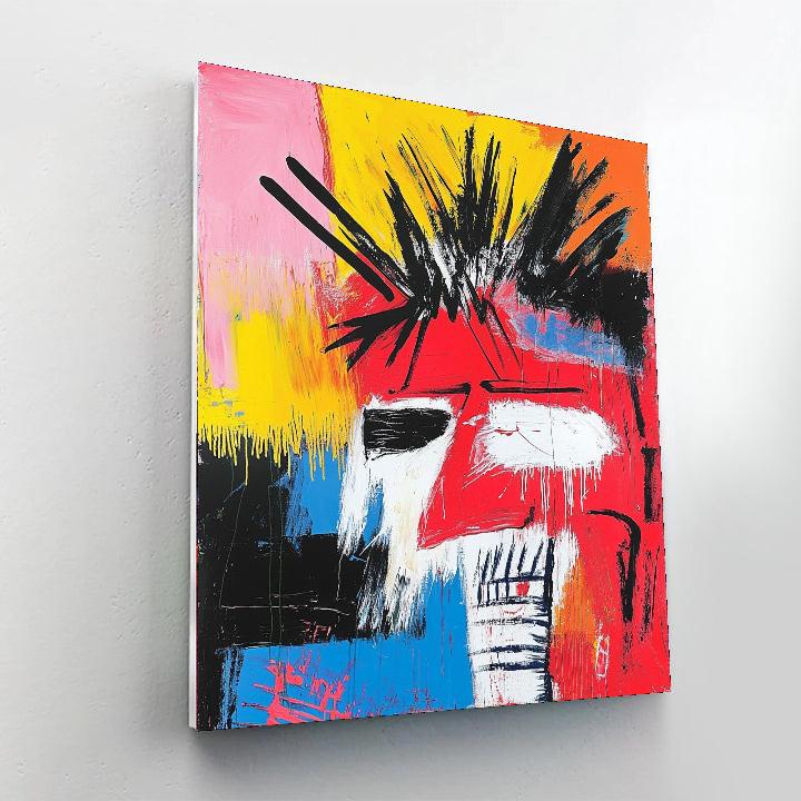 Jean-Michel Basquiat Inspired Visceral Experiences  Paint By Numbers