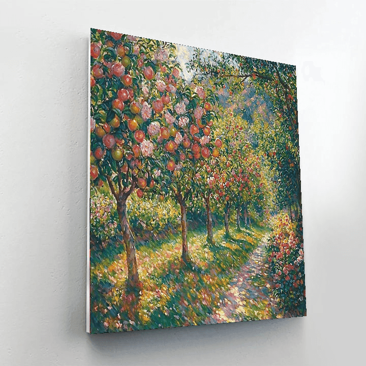 Pierre-Auguste Renoir Inspired Harmonic Orchards  Paint By Numbers
