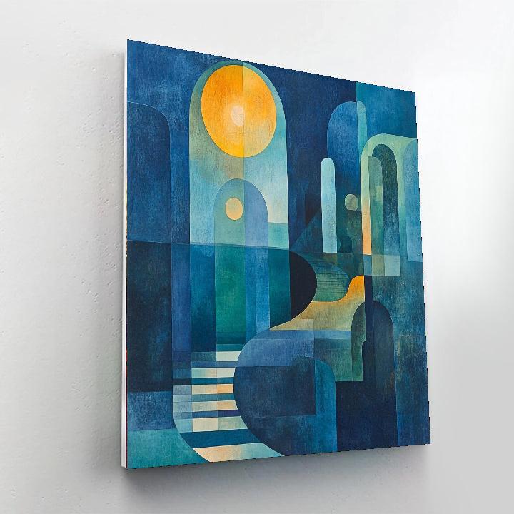 Max Ernst Inspired Echoes Of The Subconscious  Paint By Numbers Kits