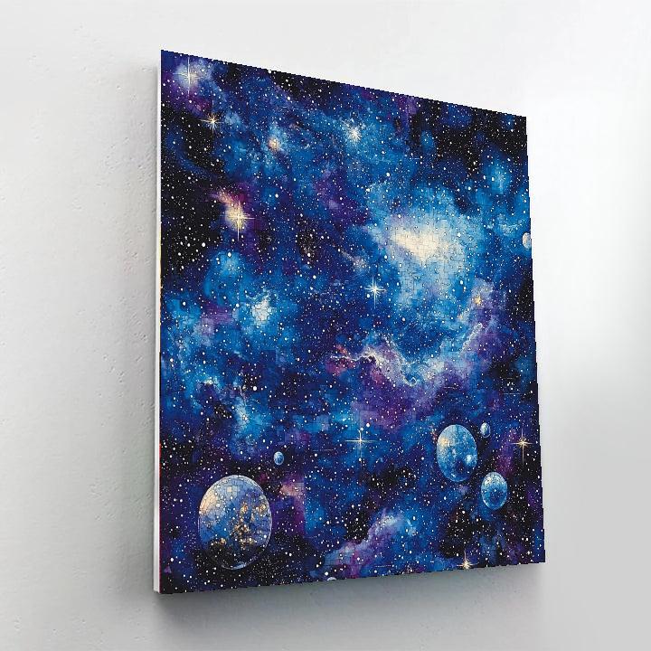 Georges Seurat Inspired Celestial Abundance  Paint By Numbers Art