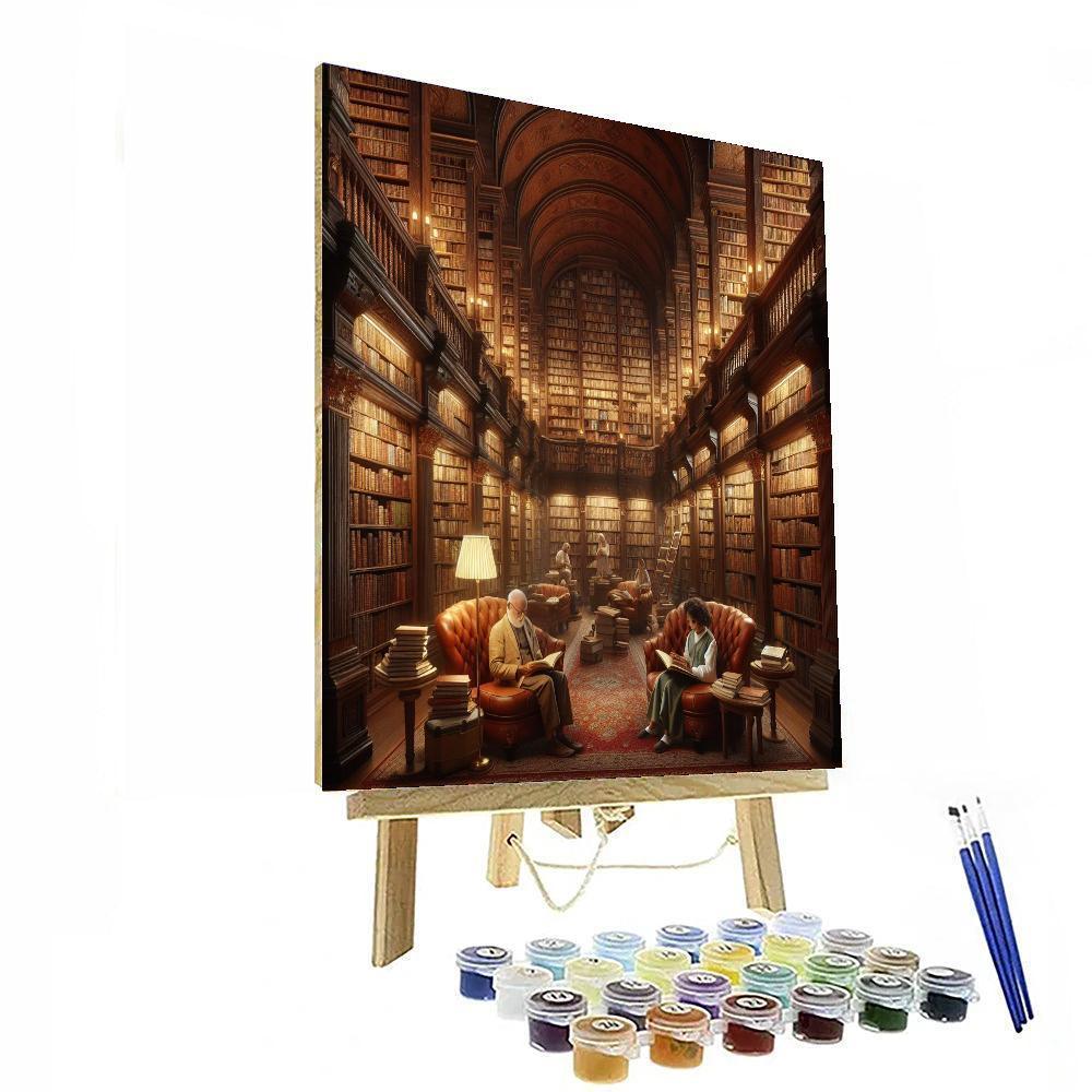 Library Of Timeless Tales DIY Paint By Numbers
