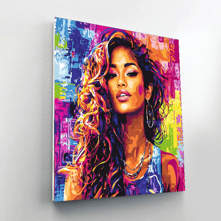 Zendaya: The Starry Journey From Euphoria To The Big Screen Numbered Painting Kits