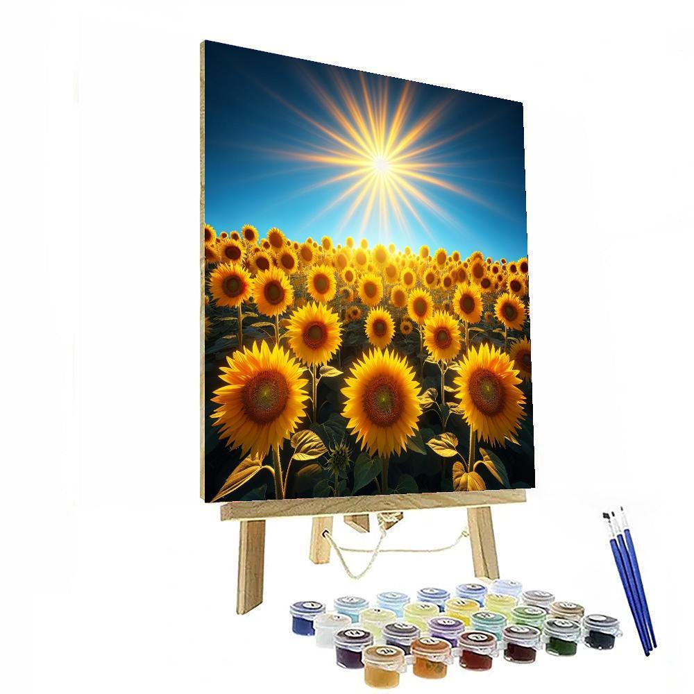 Sunflower Field Dreams - DIY Painting By Numbers Kit – Artistry Rack