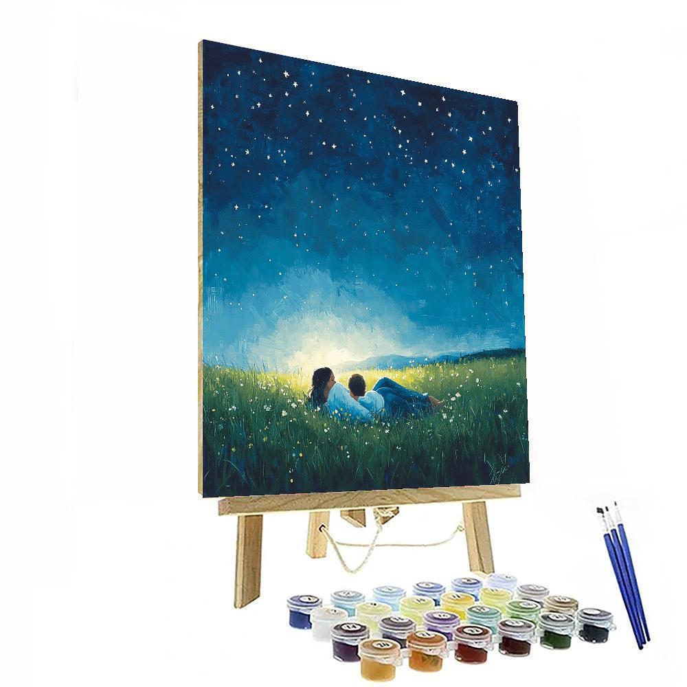 Dreams Under Stars DIY Paint By Numbers