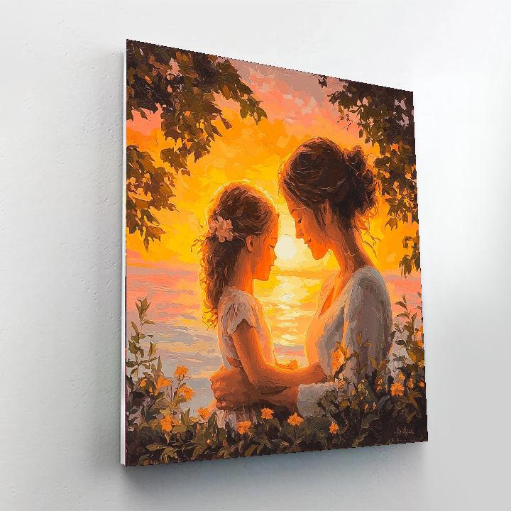 Evening Light Number Painting
