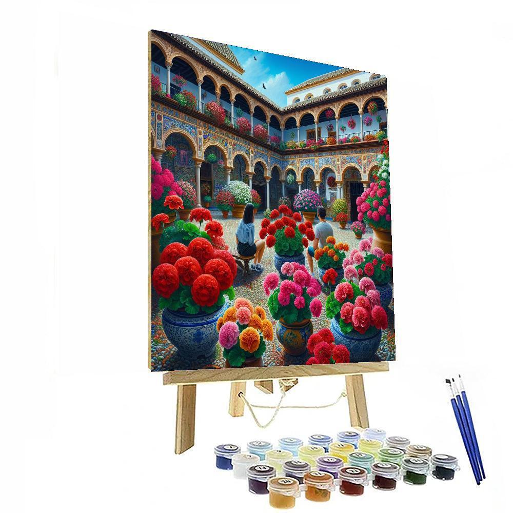 Festival Of The Patios - Cordoba Paint By Number