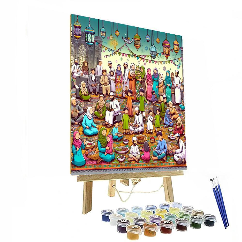 Festival Of Sacrifice (eid Al-adha) DIY Paint By Numbers