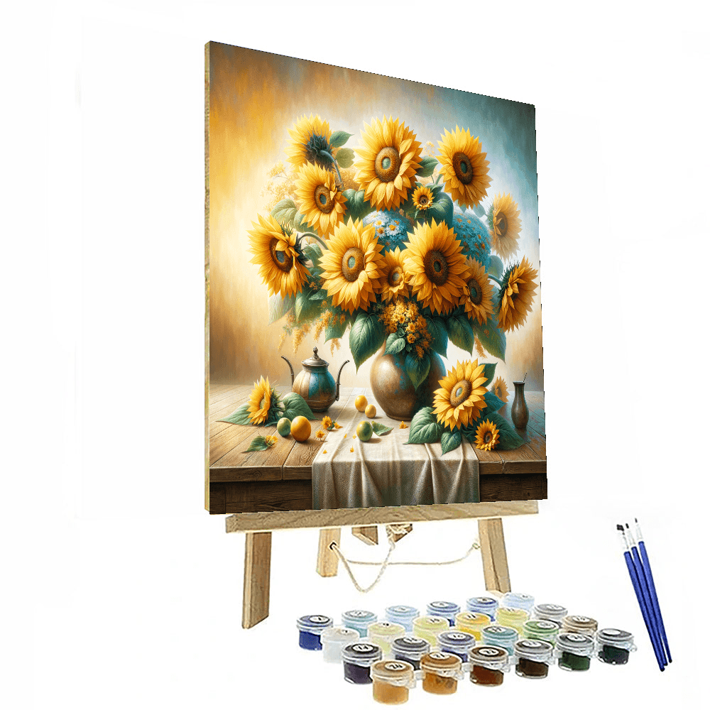 Sunflower Harmony - DIY Painting By Numbers Kit