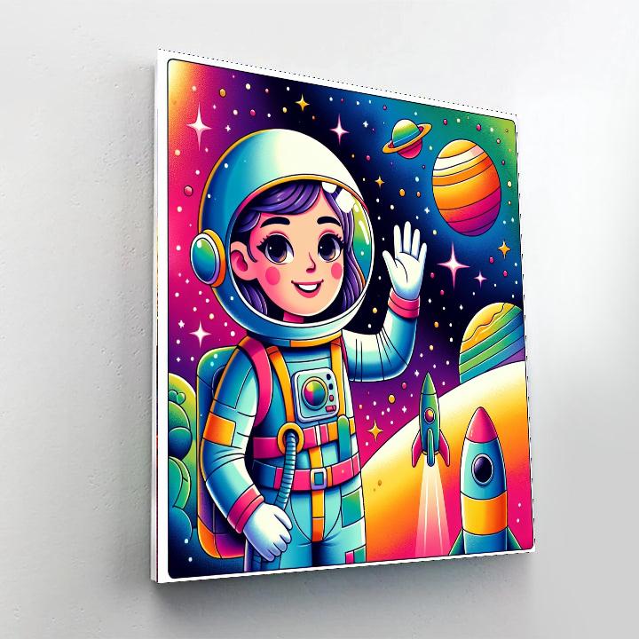 Astro Explorer Mission Paint By Number