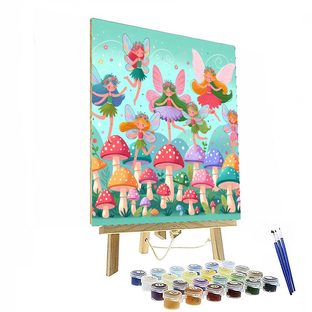Dreamy Fairy Enclave Painting Number Kit